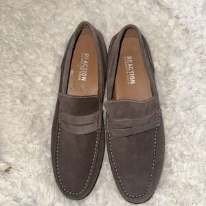 reaction Kenneth Cole Gray Men's Crespo Loafer ‎ Size 10